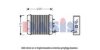 AKS DASIS 339030N Heat Exchanger, interior heating